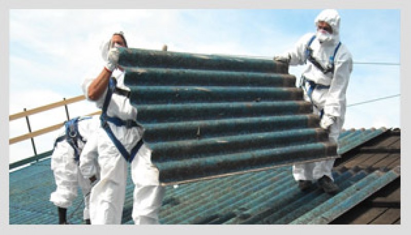 Bonifica copertura in lastre di cemento-amianto (eternit)